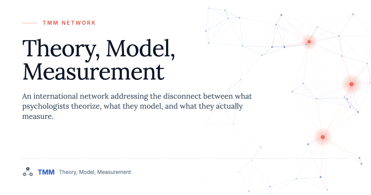 People | TMM - Theory, Model, Measurement